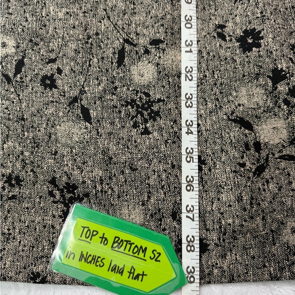 Liz Claiborne Floral Midi Dress - Black and Brown - Picture 4 of 7